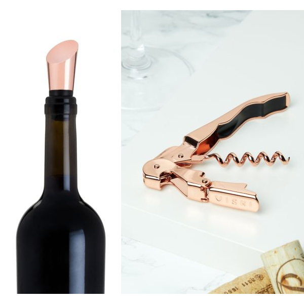 Copper Wine Set Gift Box