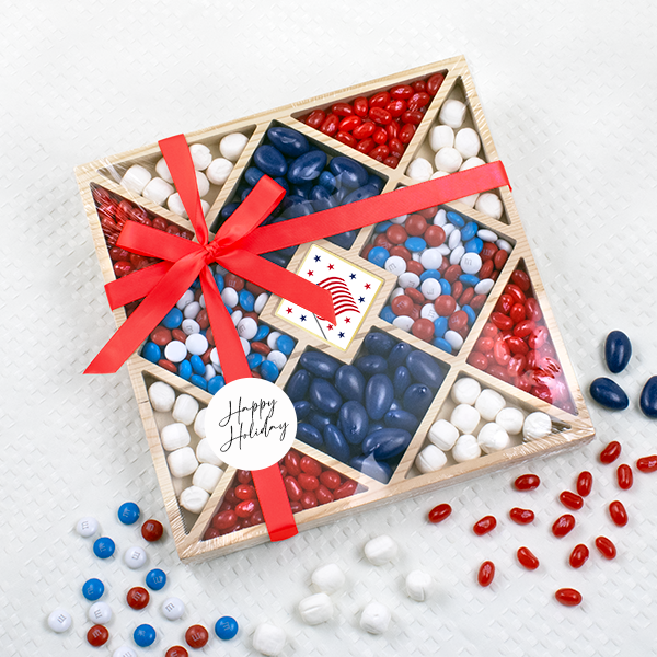 Patriotic Candy Platter