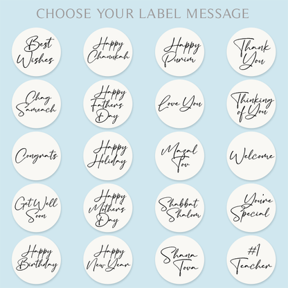 BEGIFTED 20 Label Messages