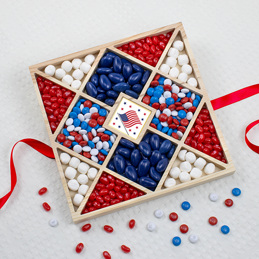 Patriotic Candy Platter