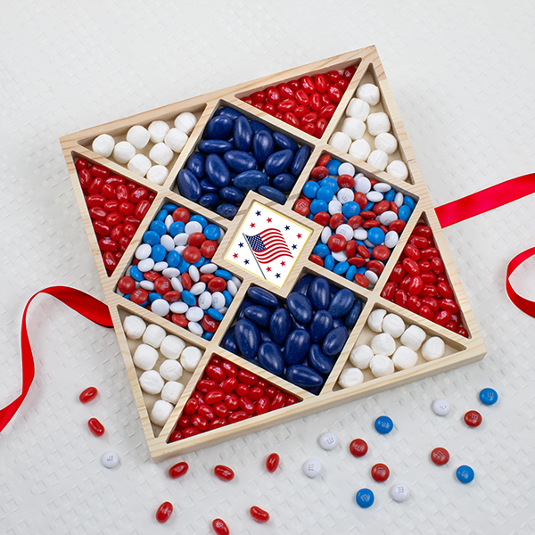 Patriotic Candy Platter