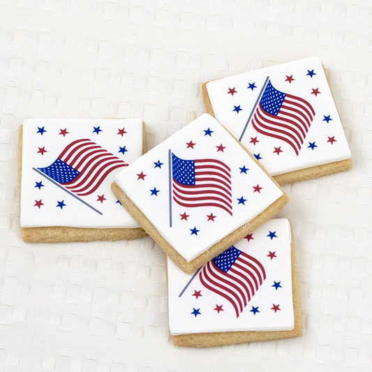 Patriotic Candy Platter Cookies